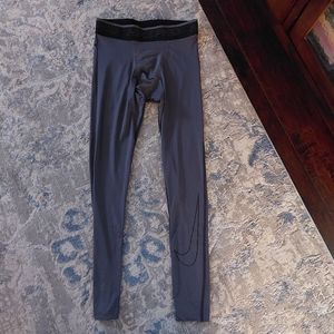 Nike Pro Grey tights - Adult small
